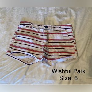Wishful park multi-colored shorts